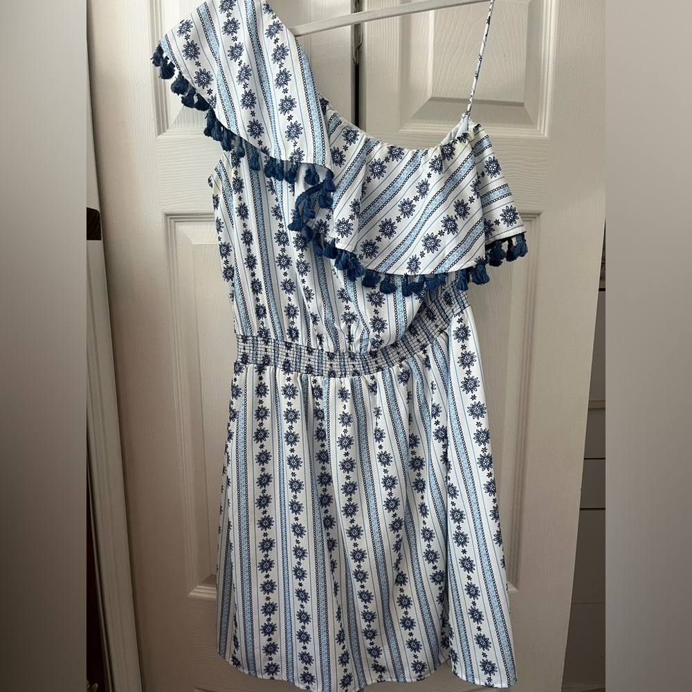 JoyJoy one shoulder floral dress